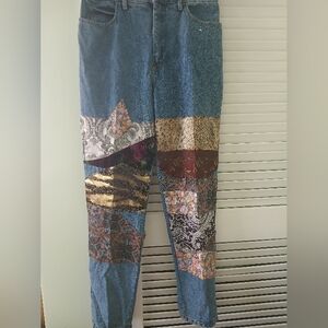 Vintage Patchwork Jeans